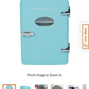 Frigidaire Blue Mini Fridge for Kids